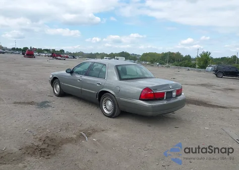 2000 Mercury Grand Marquis Ls from USA, damaged, VIN 2MEFM75W1YX724151